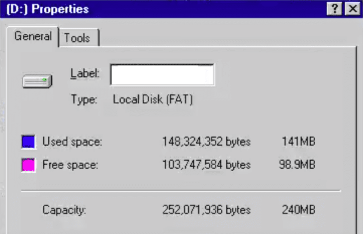 HDD Size